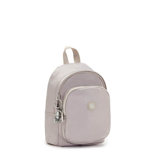 Kipling Delia Compact Metallic Convertible Backpacks Glow Satin | AU 1559NW